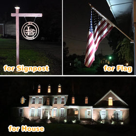 URPOWER dusk-to-dawn mode provides hands-free outdoor lighting.