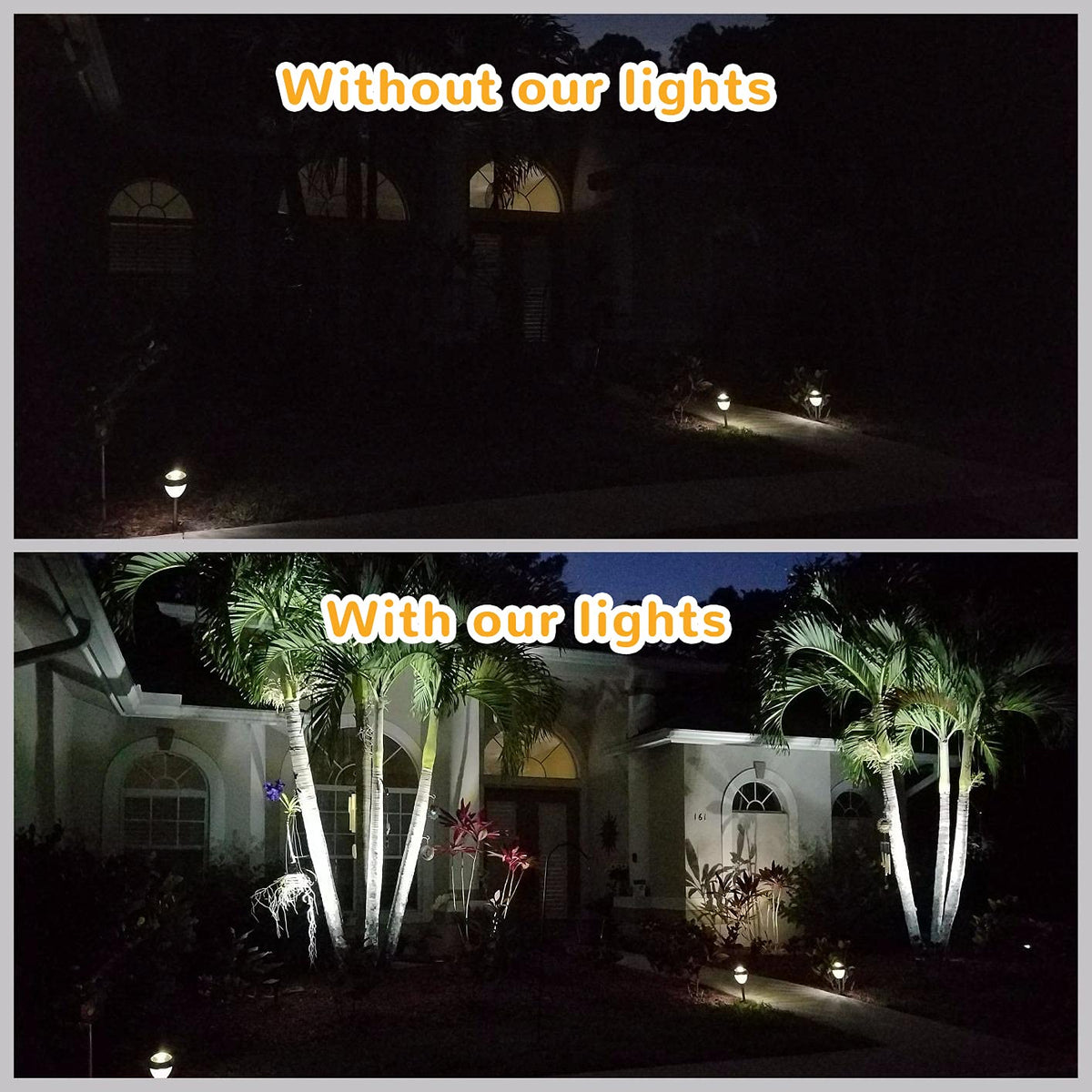 URPOWER wall-mount lights brighten entryways with easy screw installation.