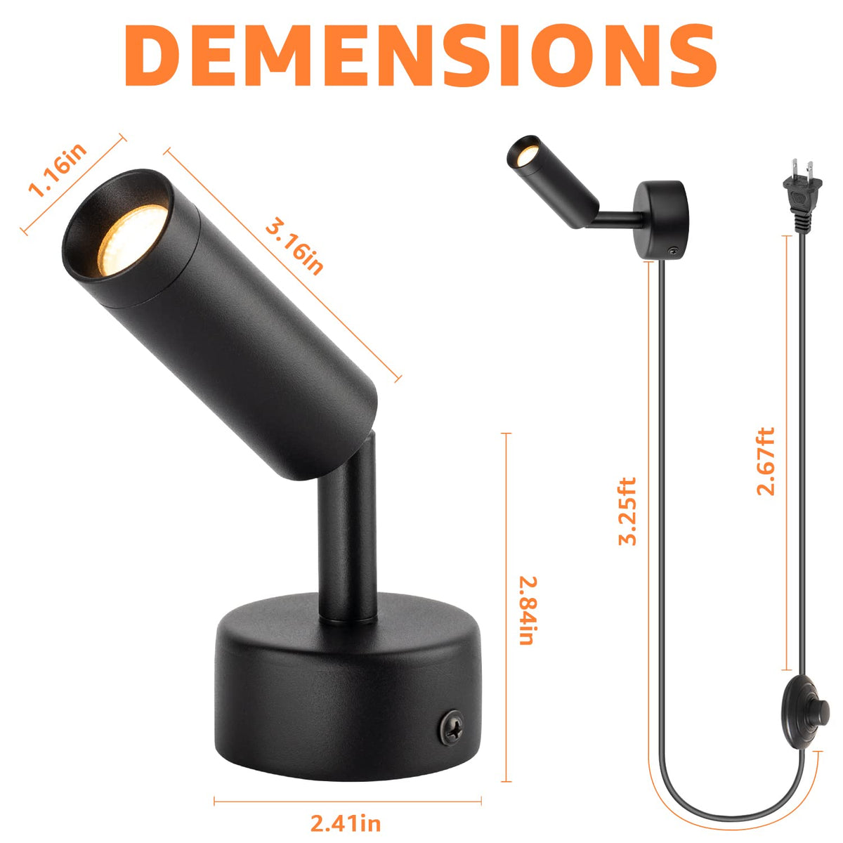 URTOM ambient living room spotlight adds subtle, versatile ambiance.