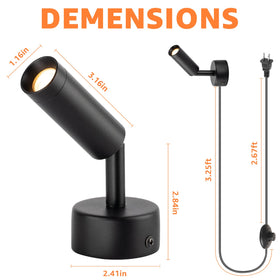 URTOM ambient living room spotlight adds subtle, versatile ambiance.
