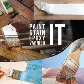US Art Supply brushes feature smooth wood handles for comfortable grip.