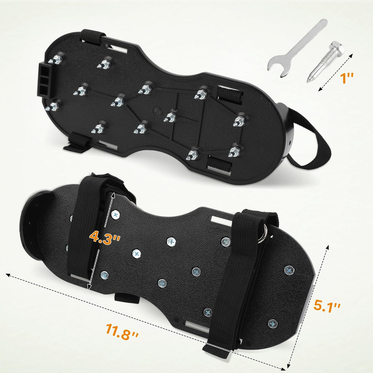 US:E spike shoes enhance epoxy flow with traction and reduced touch-ups