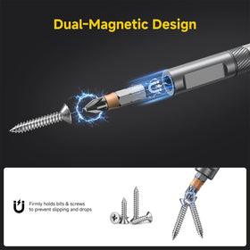 USUAUU detachable extension rod enables adjustable reach for tight spaces
