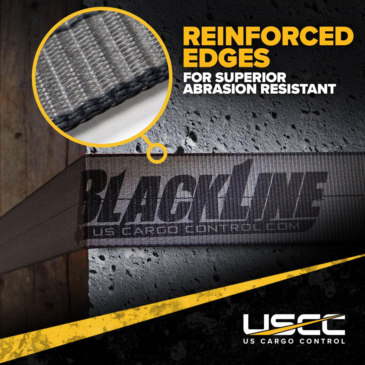 US Cargo Control Blackline two straps in the package for versatile use