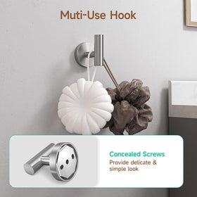 USHOWER Easy installation with included hardware