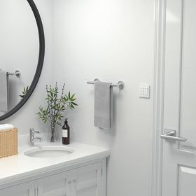 Powder-coated finish offers durable protection against moisture.