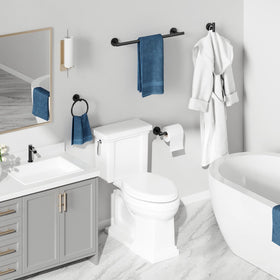 USHOWER concealed screws create a clean, seamless look