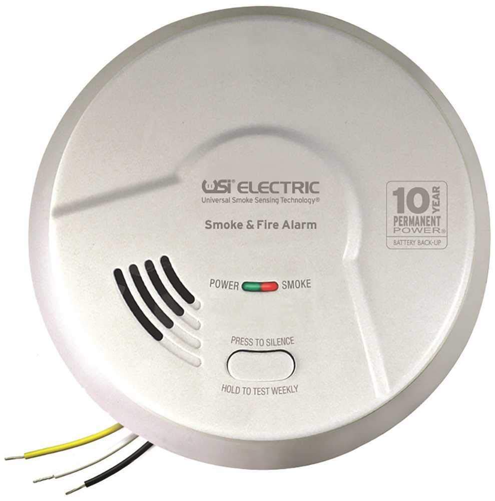 USI Electric MI106 hardwired ionization smoke alarm with battery backup for reliable home protection