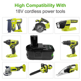 USPECIAL 8Ah Ryobi battery packaging highlighting value