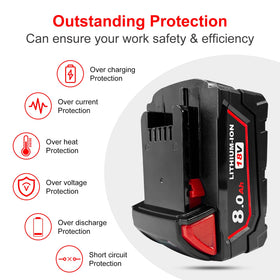 USPECIAL rugged safety system protects against overload and temperature extremes.
