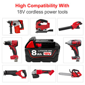 USPECIAL two-pack battery set keeps you powered through projects.