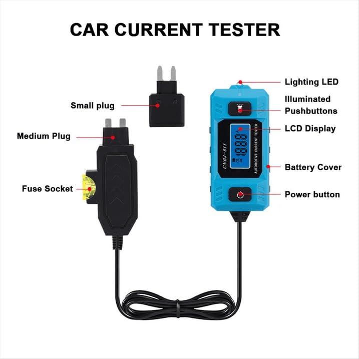 UT-LNTELA 20A 48V fuse and relay check with clear indication
