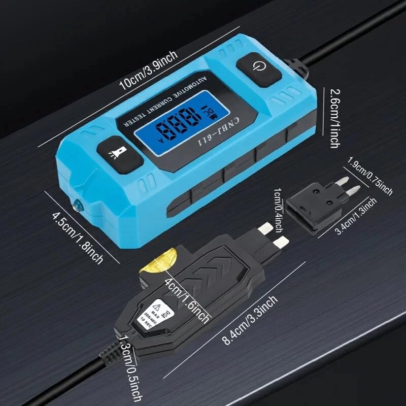 UT-LNTELA blue backlit LCD displays readings in any light