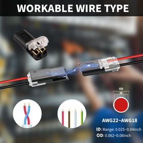 UT-LNTELA versatile connectors suited for LED strip installations