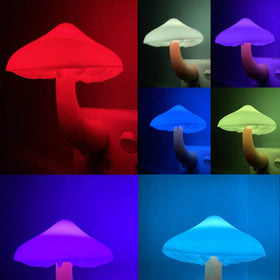 UTLK mushroom night light energy efficient with low power consumption.
