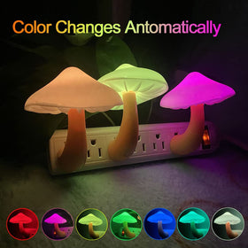 UTLK mushroom night light for kids room delivering soothing illumination.
