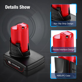 UTRBATT 12V 6.0Ah battery in hand for on-site use.
