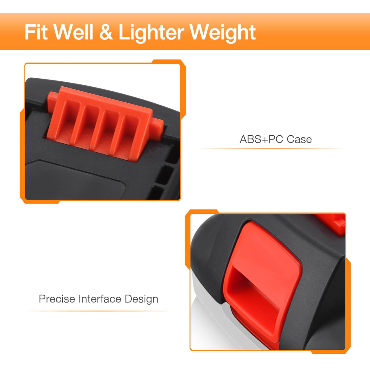 UTRBATT 72Wh capacity supports longer runtimes across tasks.