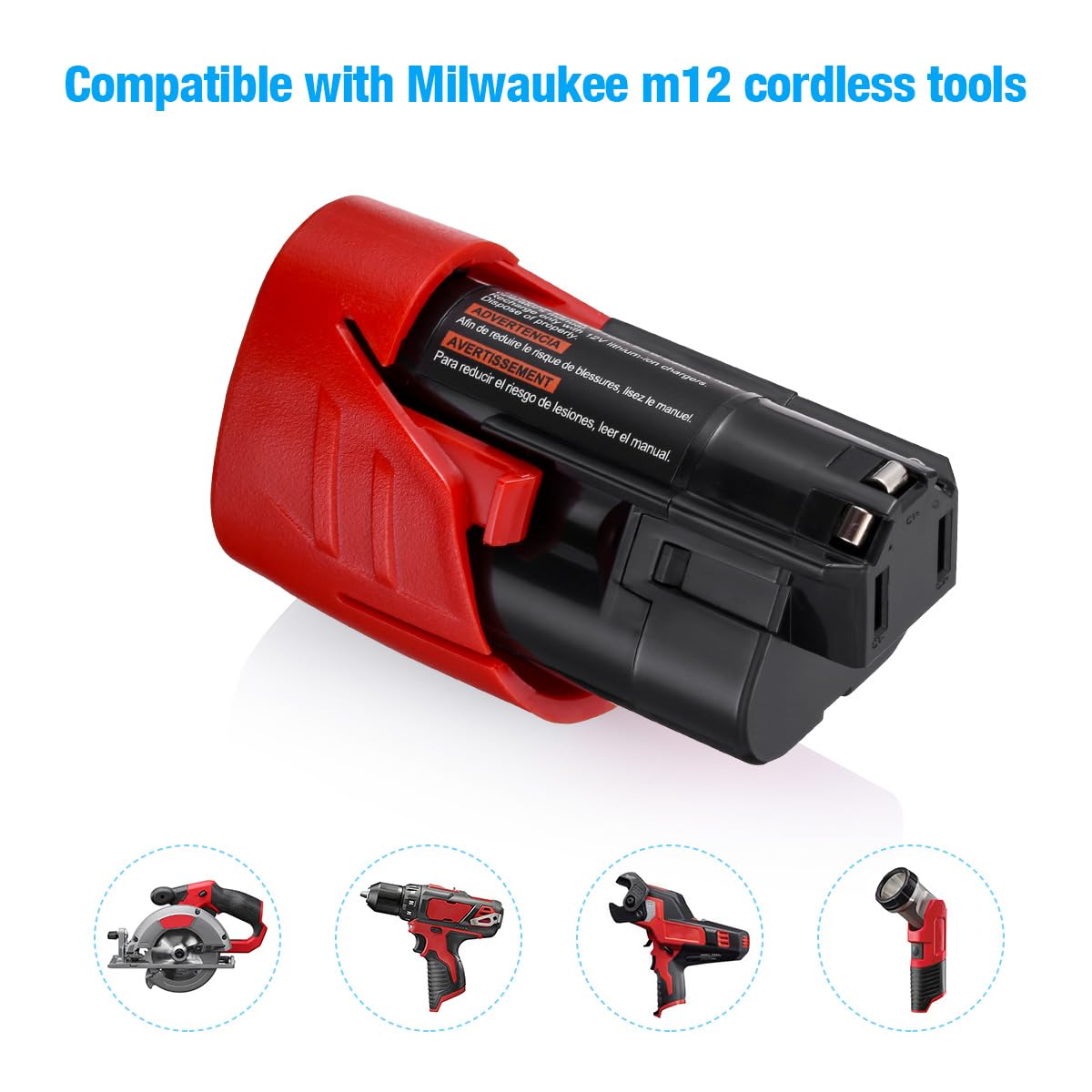 Lithium-ion 12V battery for steady performance