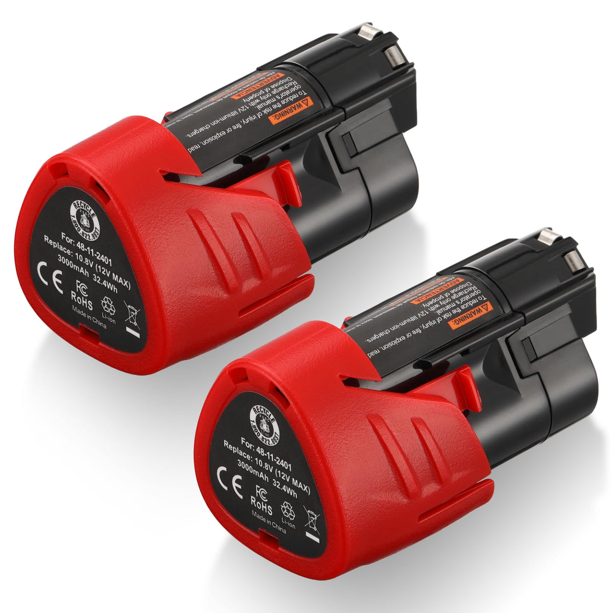 UTRBATT M12 12V replacement battery for Milwaukee tools delivers reliable power