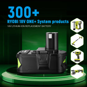 UTRBATT fits Ryobi P102 and P103 models for versatile use.