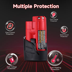 UTRBATT safety chip prevents overcharge for reliable performance