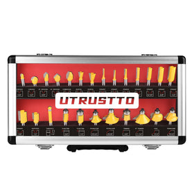 UTRUSTTO mortising and round-over bits for clean profiles and recesses