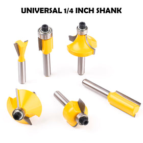 UTRUSTTO panel pilot and flush trim bits for accurate edge finishing