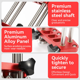 Uttempt aluminum alloy grip on handle for comfortable operation