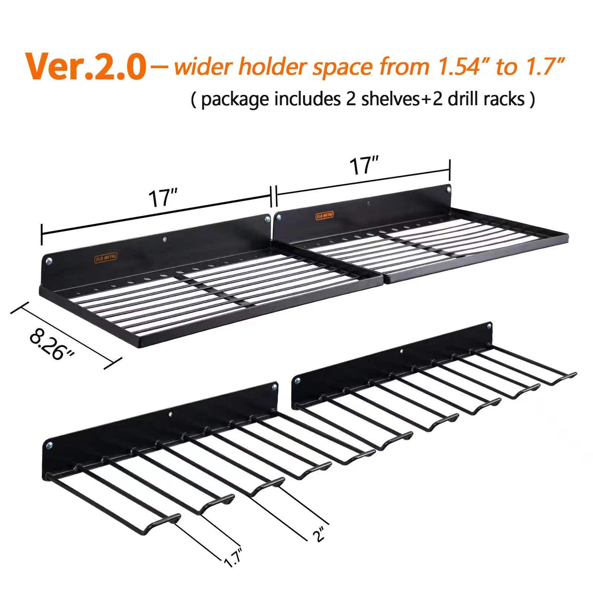 UU-Major garage storage shelves maximize space and simplify workshop organization.