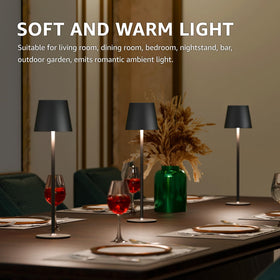 uuffoo lamp with stable base and non-slip pad on a surface.
