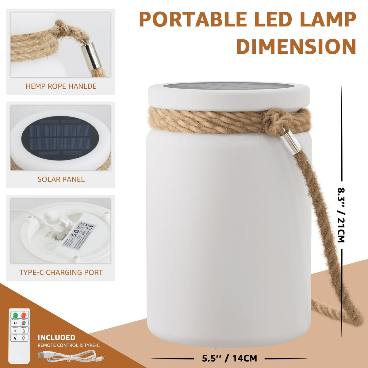 uuffoo solar table lamp lantern RGB mode creates vibrant ambience for outdoor gatherings