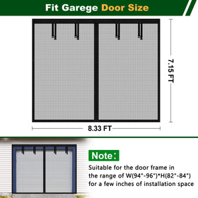UUP easy-install garage screen kit ready for quick setup