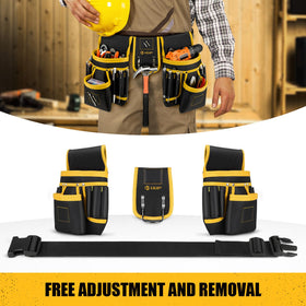 UUP Magnetic Tool Belt adjustable straps fit waists 31–48 inches.