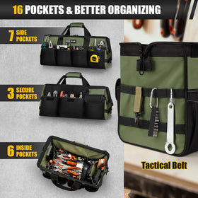 UUP tactical MOLLE bag attaches extra gear for a versatile workspace.