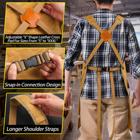 UUP chest pocket holds your phone securely during tasks.