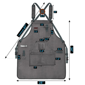 UUP workshop apron offers full-coverage dimensions for protection