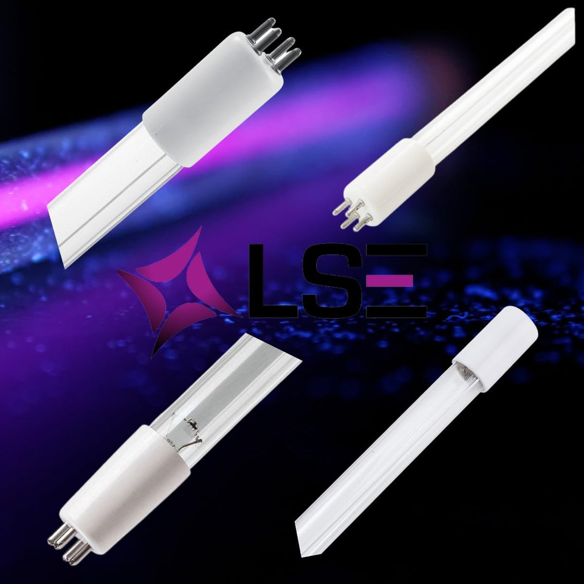 UV Light UV-ATS4-450 bulb in DWS-8V/EV-8E systems for reliable disinfection
