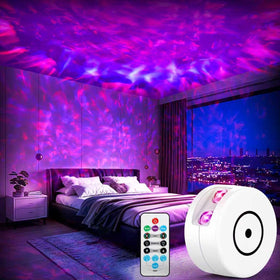 UweSmart Galaxy Projector Bedroom 41 Modes enables customizable ceiling ambience.