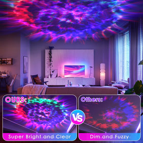 UweSmart Galaxy Projector for Kids Room creates a comforting nightlight.