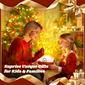 UweSmart Galaxy Projector Living Room Decor with starry ambience.