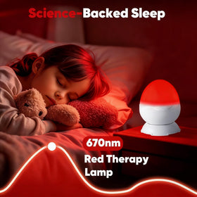 UweSmart 670nm red light glow for a warm nighttime ambiance