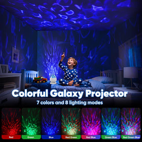 UweSmart seven color modes LED for customizable, non-overstimulating visuals