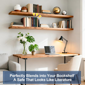 UWILLION book safe hidden in plain sight for discreet storage