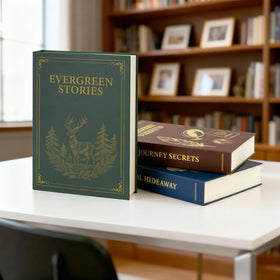 UWILLION hidden storage holds cash and phone on bookshelf