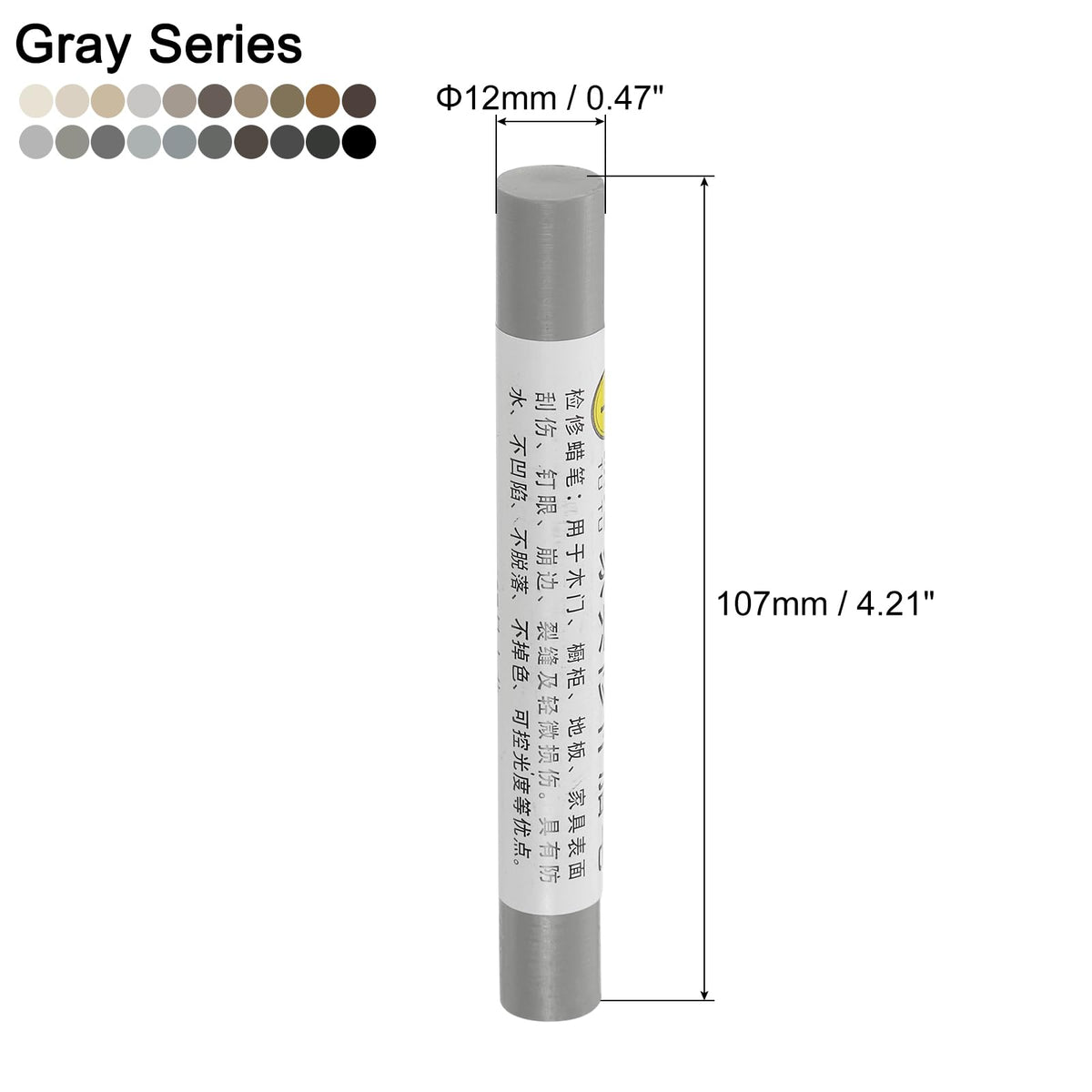 uxcell wood filler stick for scratches fills nicks smoothly