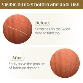 Uxney wood filler sticks deep crack fill melts for seamless repair
