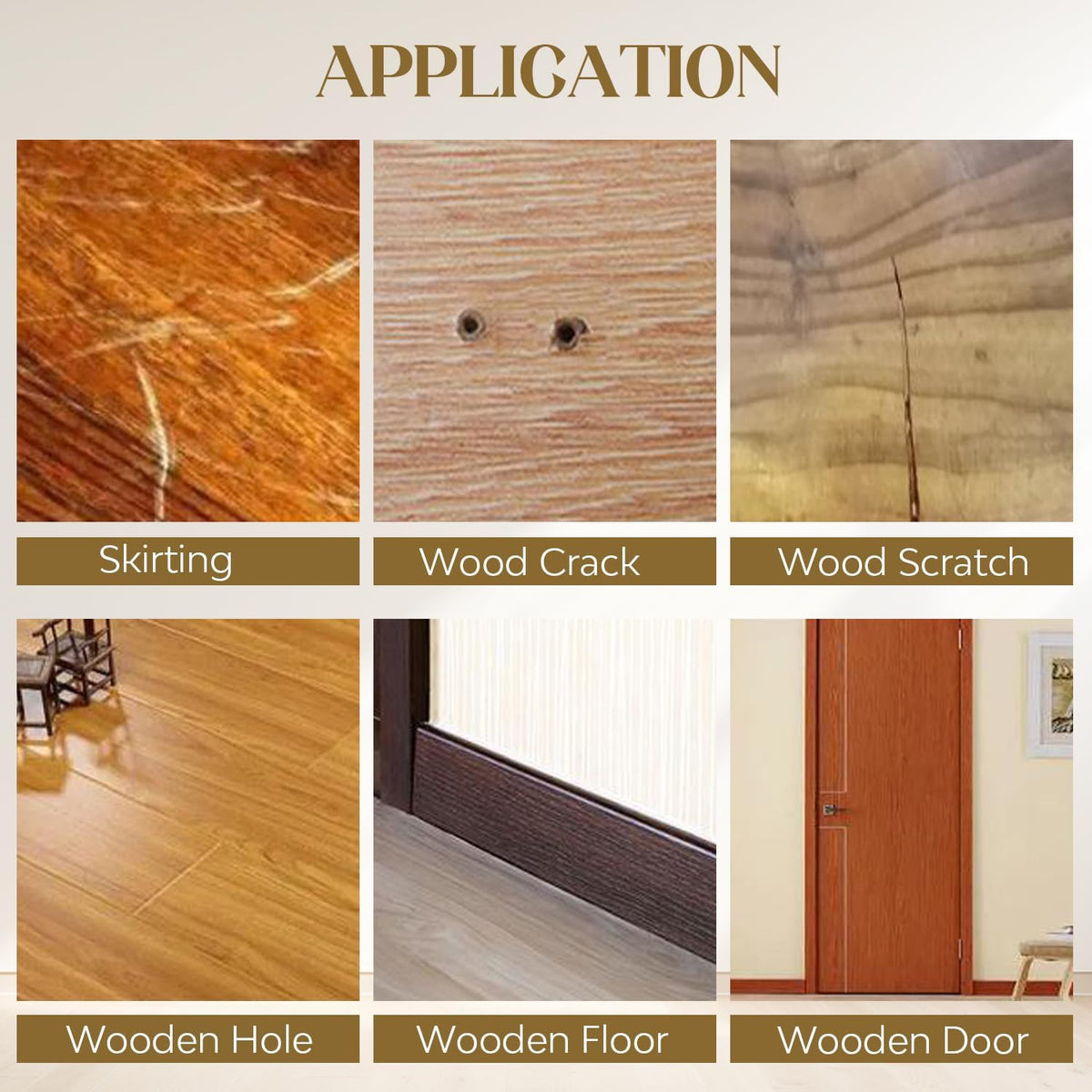 Uxney wood filler sticks long-lasting repair preserves furniture appearance