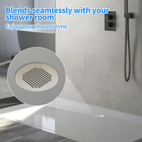 Uxoz 4.25 inch diameter shield fits most standard drains with reliable protection