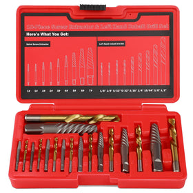 UYECOVE 18Pcs screw extractor set with varied sizes for quick bolt removal